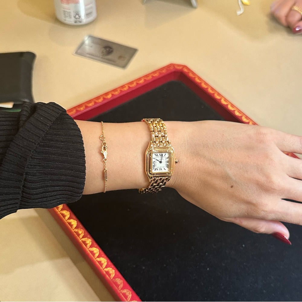 CARTIER Panthère de Cartier watch Small model rose gold - Picture 13 of 13